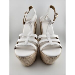 Women's Wedge Heel Platform Sandals Buckle Strap High Heels Pumps Party Shoes